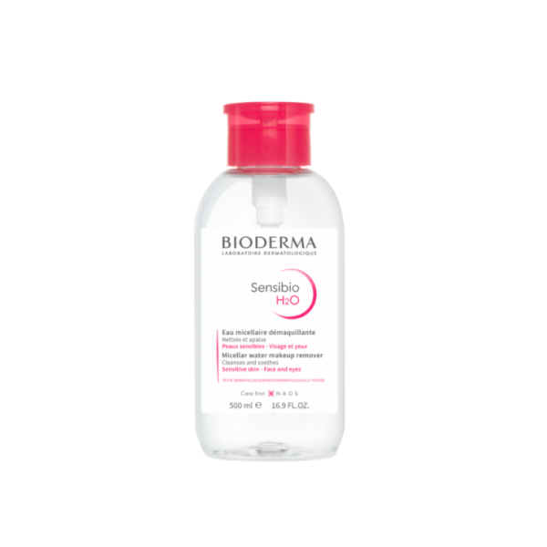 BIODERMA SENSIBIO H2O AGUA MICELAR CON DISPENSADOR 500ML