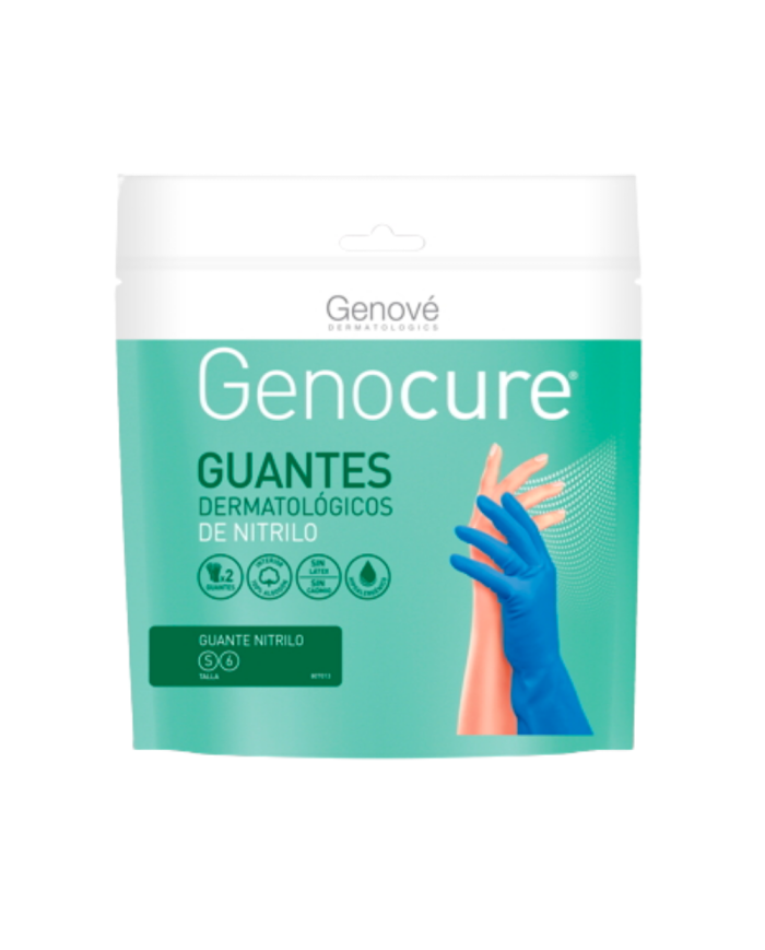 Comprar Genocure Guantes Dermatológicos de Nitrilo Talla XL, 2 Uds.