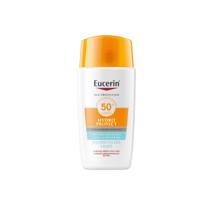 EUCERIN SUN FACIAL HYDROFLUID FPS50+ 50ML