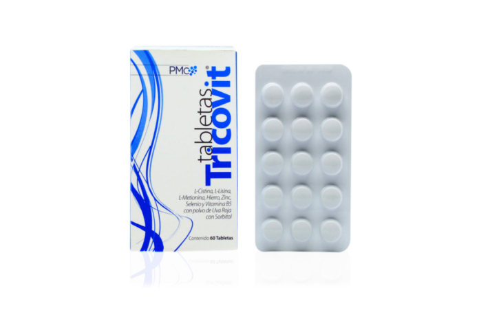SUIPHAR  TRICOVIT TABLETAS  X60CAPS