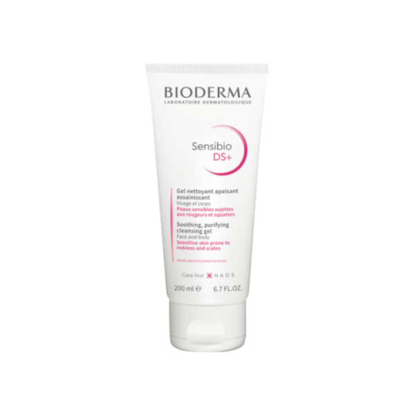 BIODERMA SENSIBIO DS+ GEL LIMPIADOR ANTIROJECES 200ML