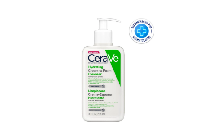 CERAVE LIMPIADORA CREMA - ESPUMA HIDRATANTE 236ML