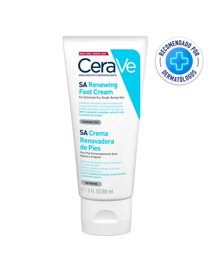 CERAVE CREMA REPARADORA DE PIES 88ML