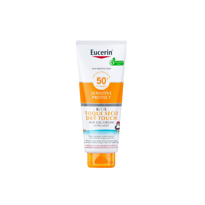 EUCERIN SUN KIDS GEL-CREMA TOQUE SECO SPF50+ 200 ML