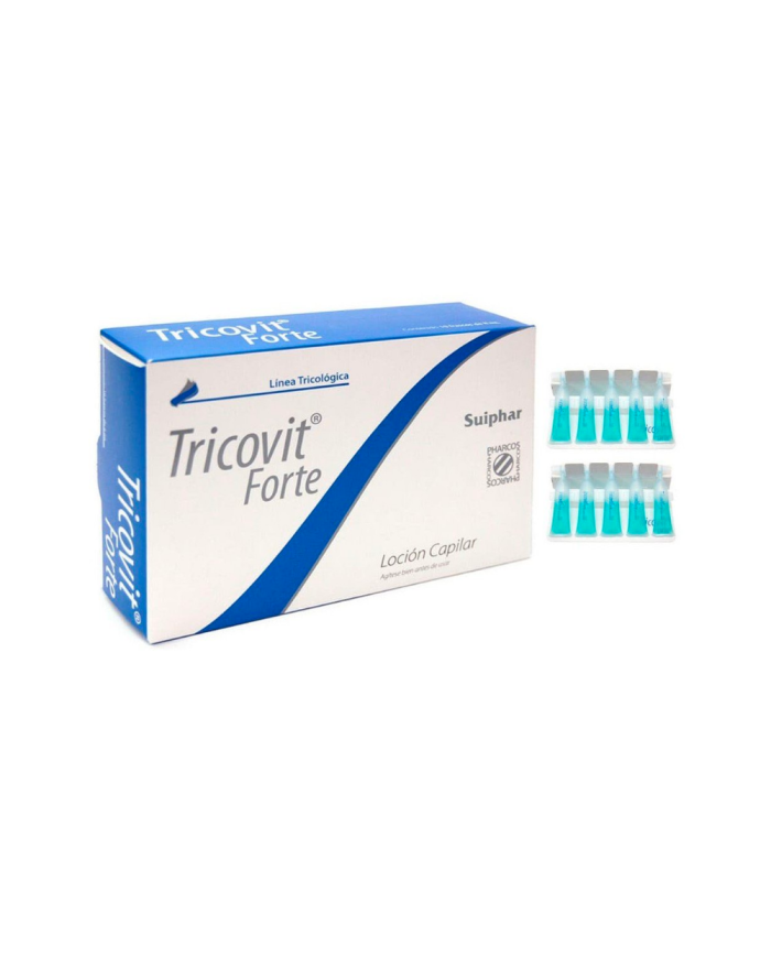 SUIPHAR TRICOVIT FORTE X 10AMPOLLAS 8ML