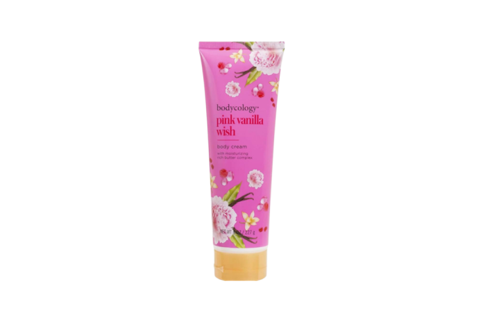 BODYCOLOGY PINK VANILLA WISH BODY CREAM 227G