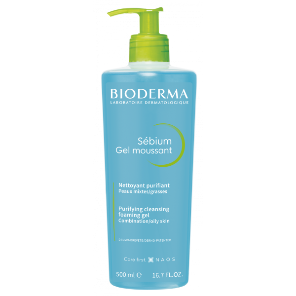 BIODERMA SEBIUM GEL MOUSSANT 500ML