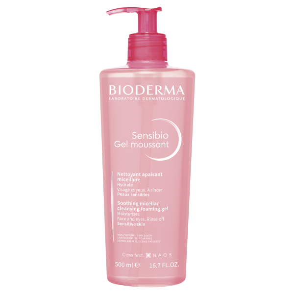 BIODERMA SENSIBIO GEL MOUSSANT 500ML