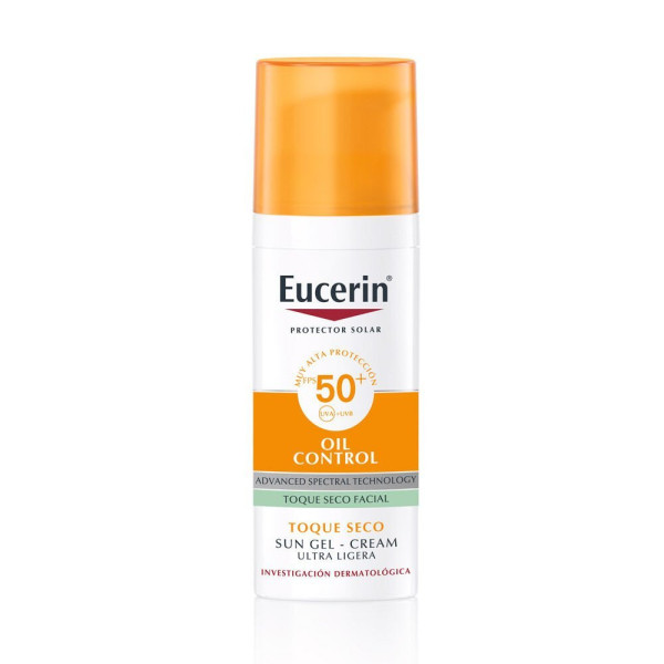 EUCERIN SUN GEL - CREMA OIL CONTROL TOQUE SECO SPF50+ 50ML