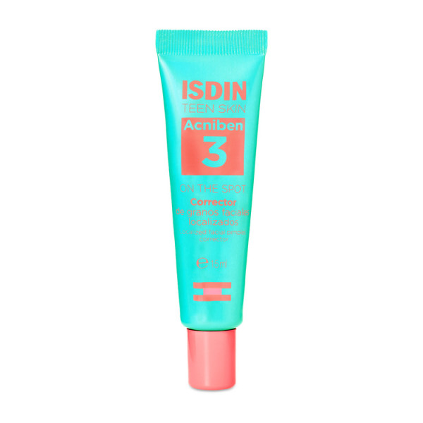 ISDIN ACNIBEN TEEN SKIN ON THE SPOT CORRECTOR GRANOS FACIALES 15ML