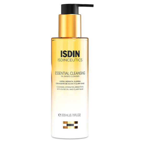 ISDIN ESSENTIAL CLEANSING OIL LIMPIADOR FACIAL 200ML
