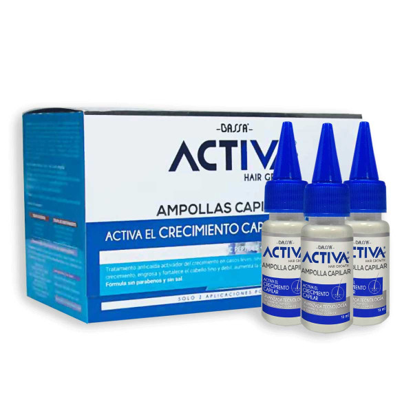 BASSA ACTIVA AMPOLLAS CAPILAR 8 AMP X 3ML