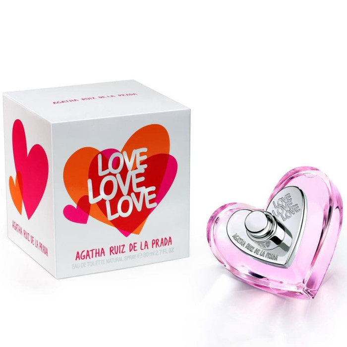 AGATHA RUIZ DE LA PRADA LOVE LOVE LOVE 80ML