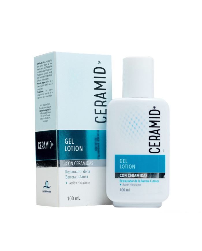 INTERPHARM CERAMID GEL LOTION 100ML