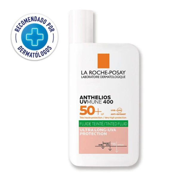 LA ROCHE POSAY ANTHELIOS UV MUNE 400 FLUIDO OIL CONTROL CON COLOR 50ML