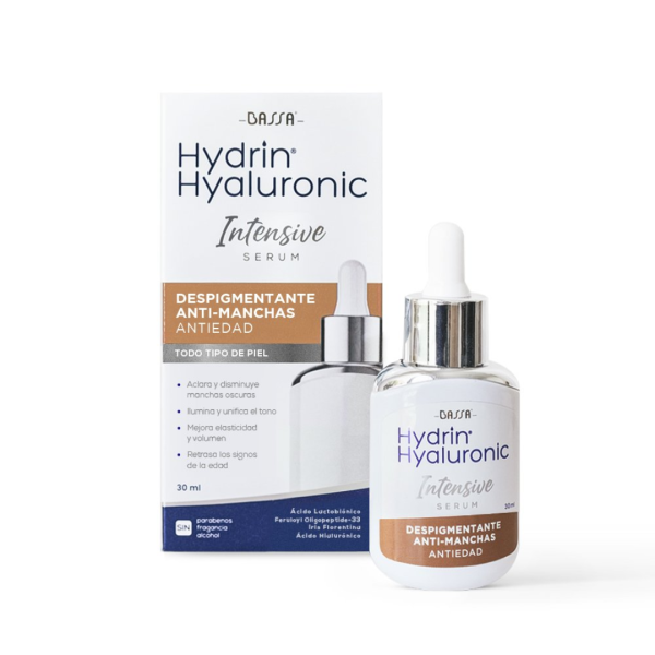 BASSA HYDRIN HYALURONIC INTENSIVE SERUM DESPIGMENTANTE ANTI-MANCHAS ANTIEDAD 30 ML