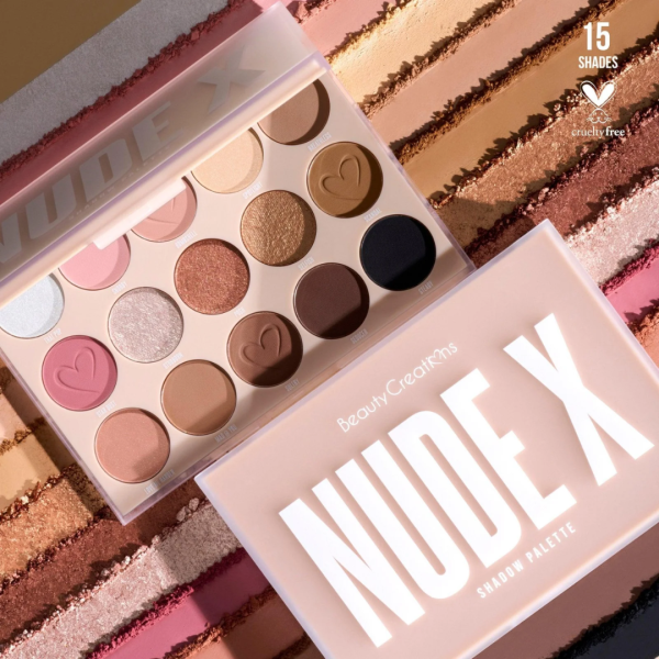 BEAUTY CREATIONS PALETA SOMBRA X15 THE NUDE X