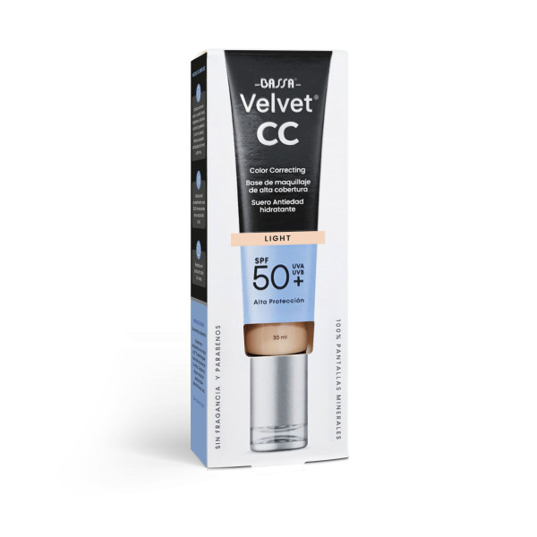 BASSA VELVET BASE DE MAQUILLAJE TONO LIGHT SPF 50+