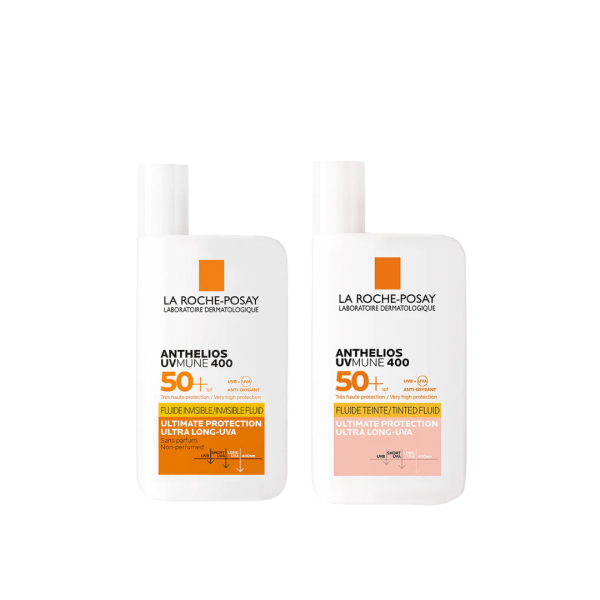 SET LA ROCHE-POSAY 2X1 ANTHELIOS INVISIBLE/COLOR