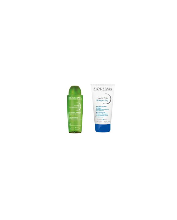 BIODERMA  PACK NODE DS -SHAMPOOING TE 125ML + NODE SHAMPOOING FLUIDE FC400ML