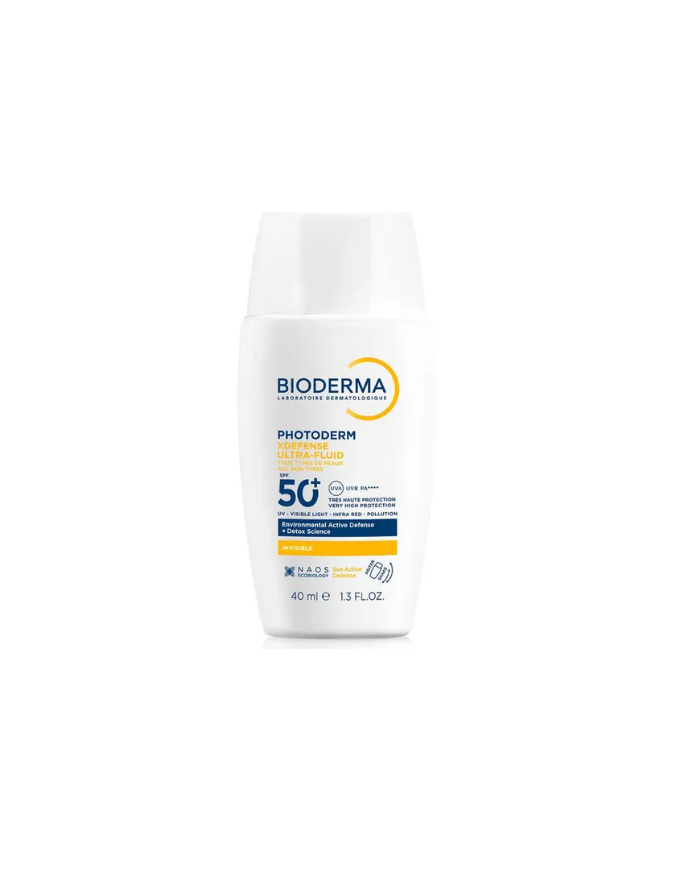 BIODERMA PHOTODERM XDEFENSE ULTRA FLUID SPF50+ INVISIBLE F40ml