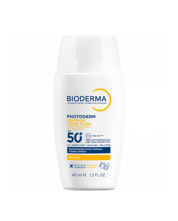 BIODERMA PHOTODERM XDEFENSE ULTRA FLUID SPF50+ INVISIBLE F40ml