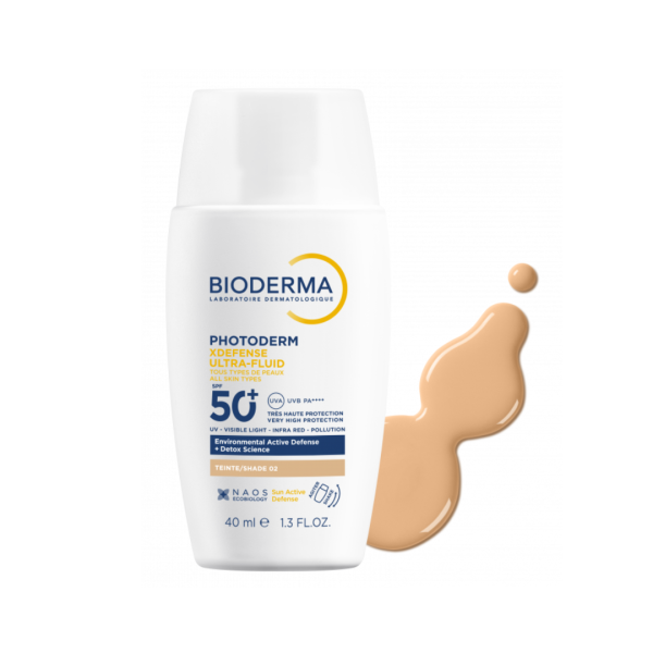 BIODERMA PHOTODERM XDEFENSE ULTRAFLUID SPF50+ T02 F 40ml
