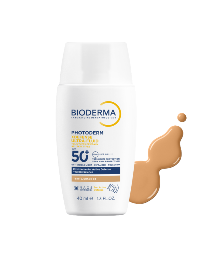 BIODERMA PHOTODERM XDEFENSE ULTRA FLUID SPF50+ T03 F40ml