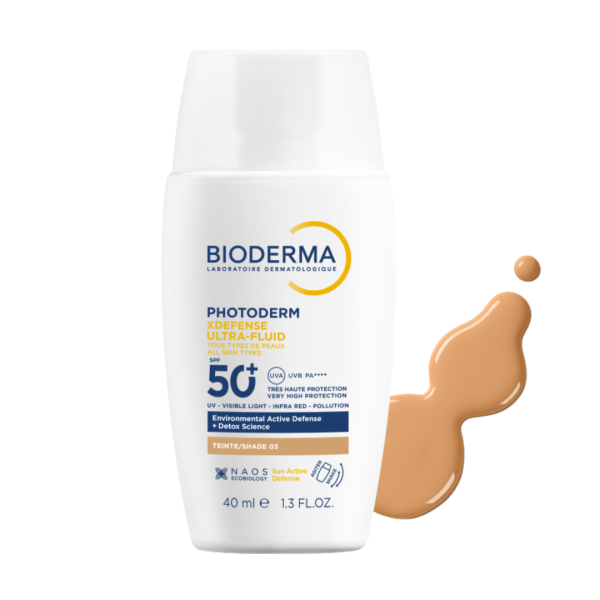 BIODERMA PHOTODERM XDEFENSE ULTRA FLUID SPF50+ T03 F40ml