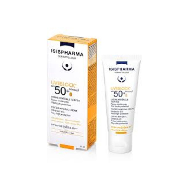ISISPHARMA UVEBLOCK MINERAL TINTED SPF50 40ML