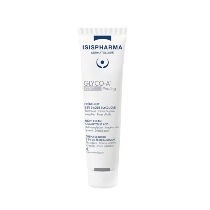 ISISPHARMA  GLYCO - A SOFT PEELING CREME NUIT 5.5 %   30ML