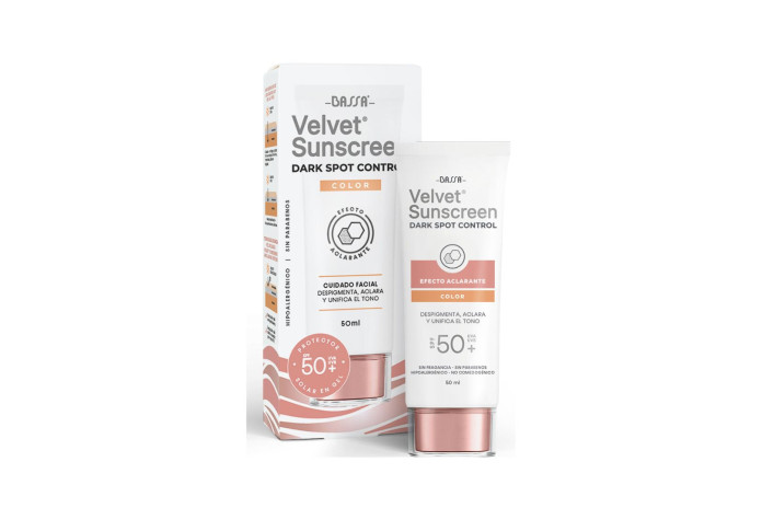 BASSA VELVET SUNSCREEN DARK SPOT CONTROL COLOR 50ML