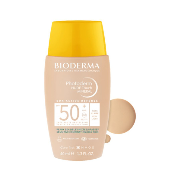 BIODERMA NUEVO PHOTODERM NUDE TOUCH TRES CLAIRE 40ML