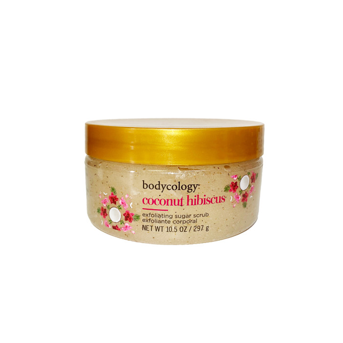 BODYCOLOGY COCONUT HIBISCUS EXFOLIATING SUGAR 297G