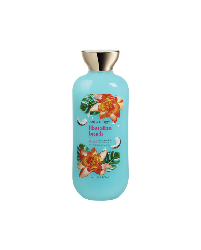 BODYCOLOGY-BC HAWAIIAN BEACH BODY CREAM 8OZ