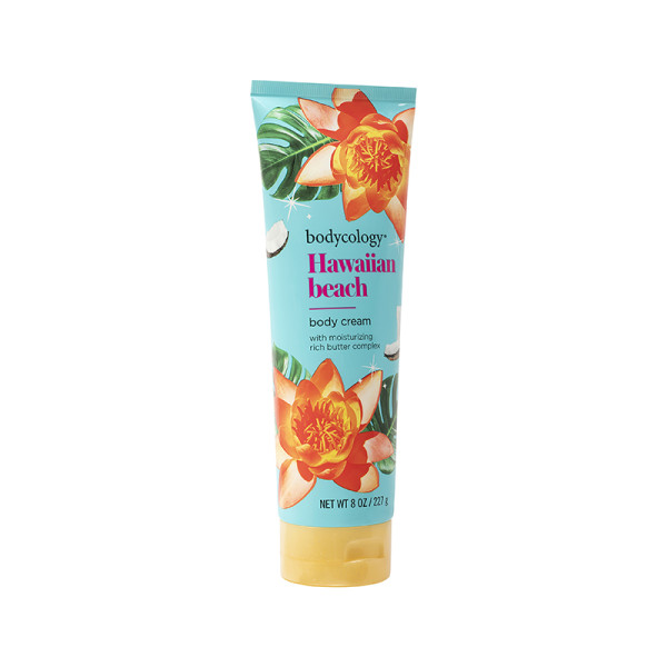 BODYCOLOGY-BC HAWAIIAN BEACH BODY CREAM 8OZ