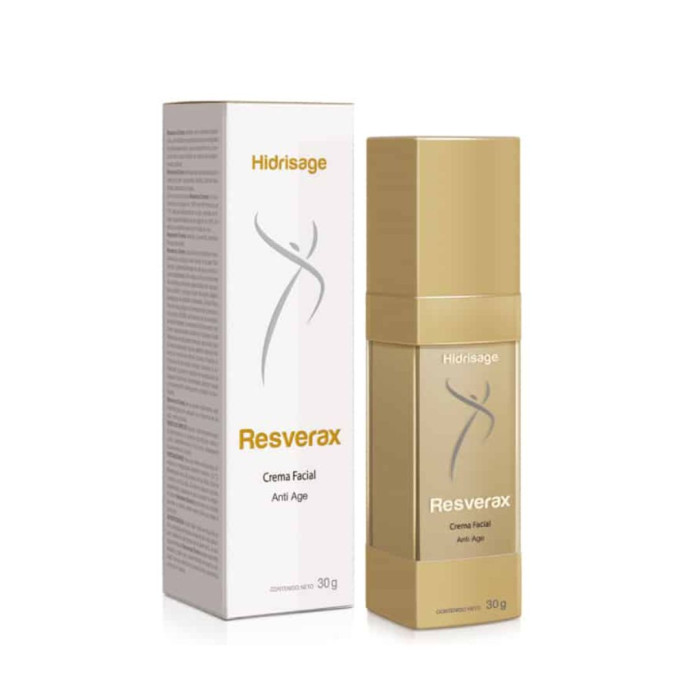 HIDRISAGE  RESVERAX CREMA FACIAL 30G