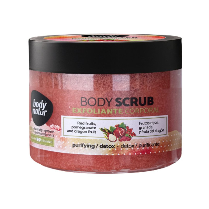 BODYNATUR  BODY SCRUB EXFOLIANTE CORPORAL FRUTOS ROJOS 200ML