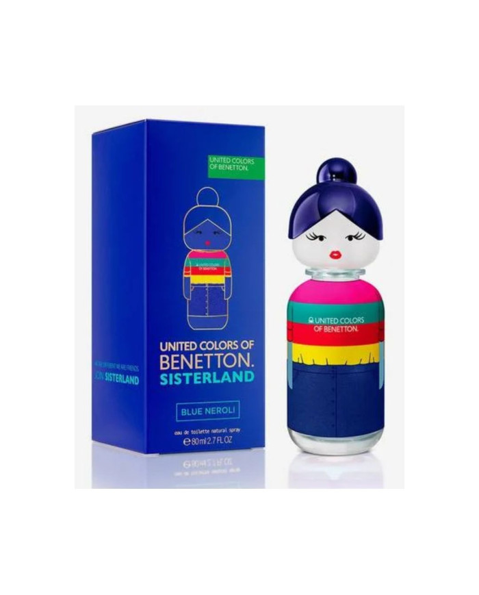 UNITED COLORS OF BENETTON SISTERLD BLU NR WOM EDT 80ML
