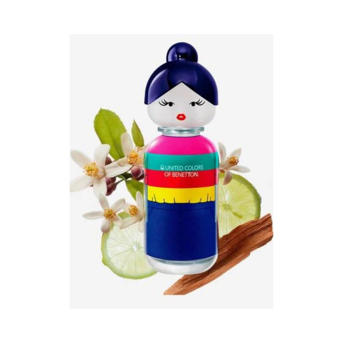 UNITED COLORS OF BENETTON SISTERLD BLU NR WOM EDT 80ML