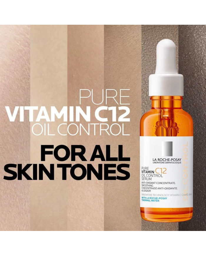 LA ROCHE POSAY PURE VITAMIN C12 OIL CONTROL SERUM 30ML