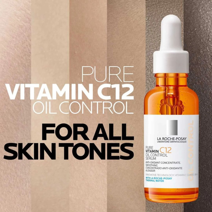 LA ROCHE POSAY PURE VITAMIN C12 OIL CONTROL SERUM 30ML