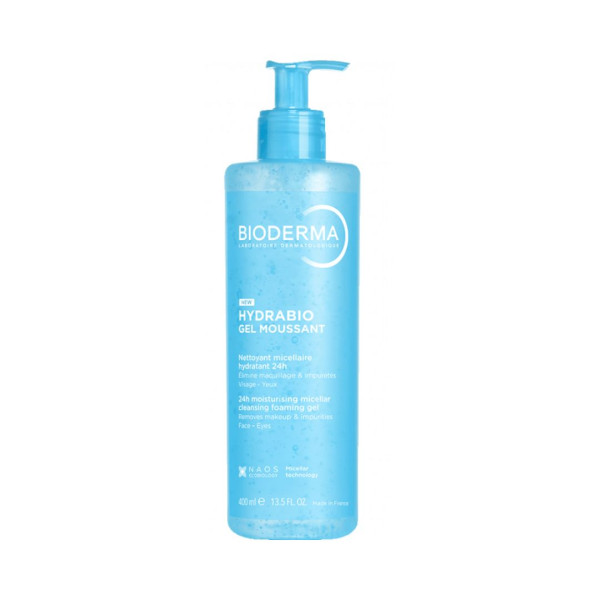 BIODERMA HYDRABIO GEL MOUSSANT 400ML