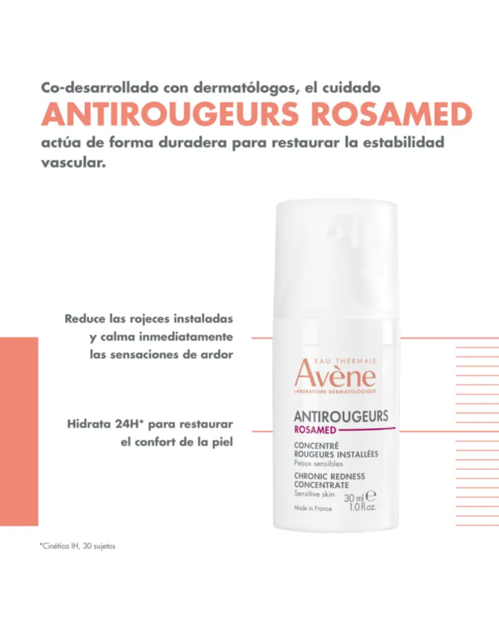 AVENE ANTIROUGEURS ROSAMED 30ML