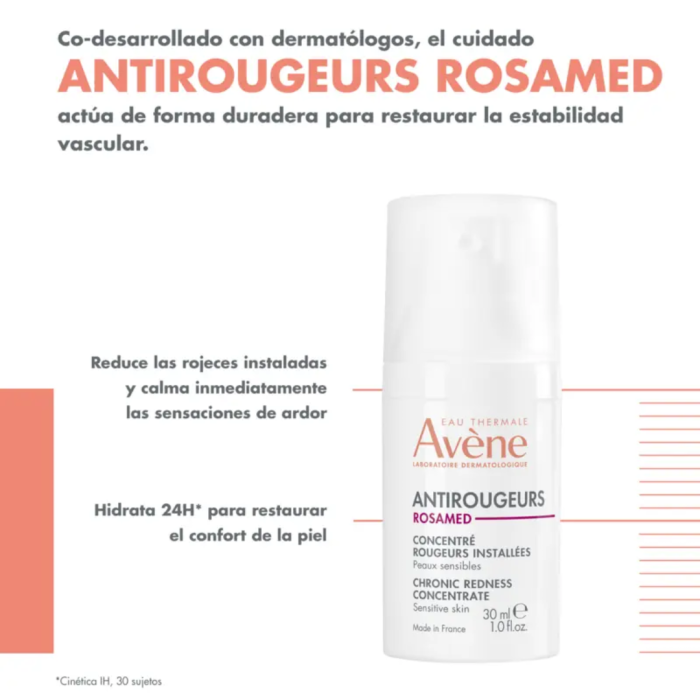 AVENE ANTIROUGEURS ROSAMED 30ML