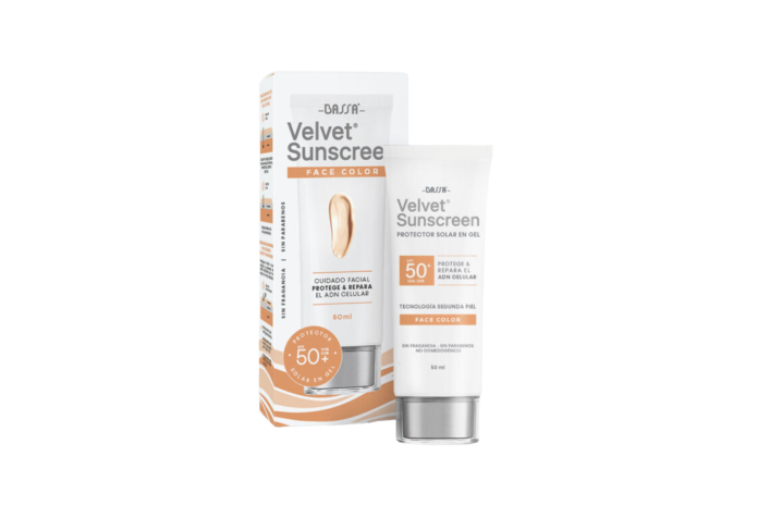 BASSA VELVET SUNCREEN FACE COLOR 50ML