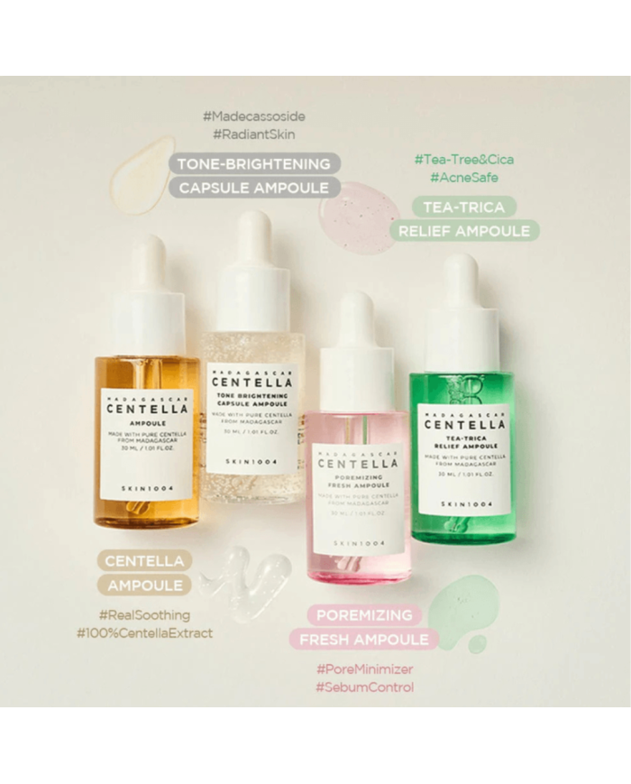 SKIN1004 KIT AMPOLLAS X 4 CENTELLA