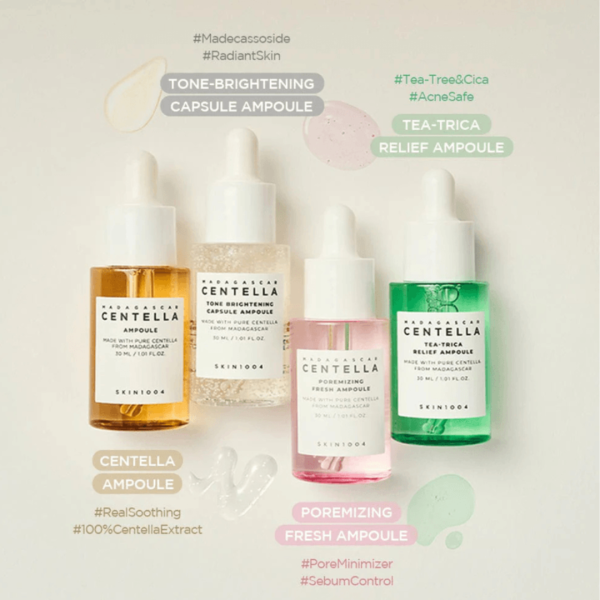 SKIN1004 KIT AMPOLLAS X 4 CENTELLA