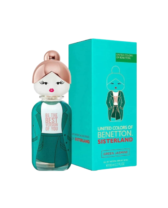 UNITED COLORS OF BENETTON SISTERLAND GREEN JASMINE 80ML