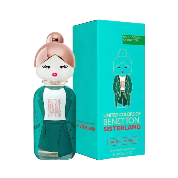 UNITED COLORS OF BENETTON SISTERLAND GREEN JASMINE 80ML